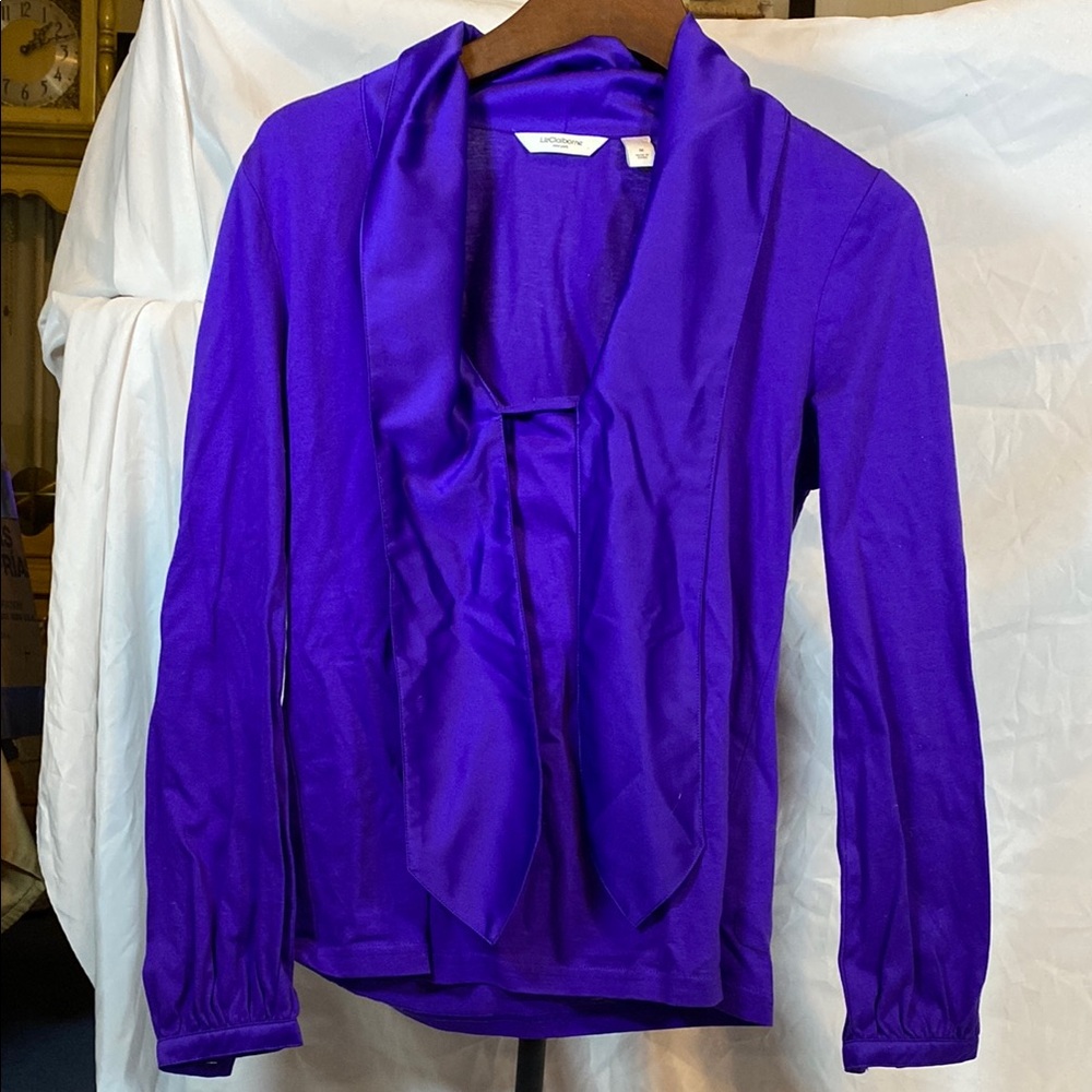 Liz Claiborne Purple Blouse